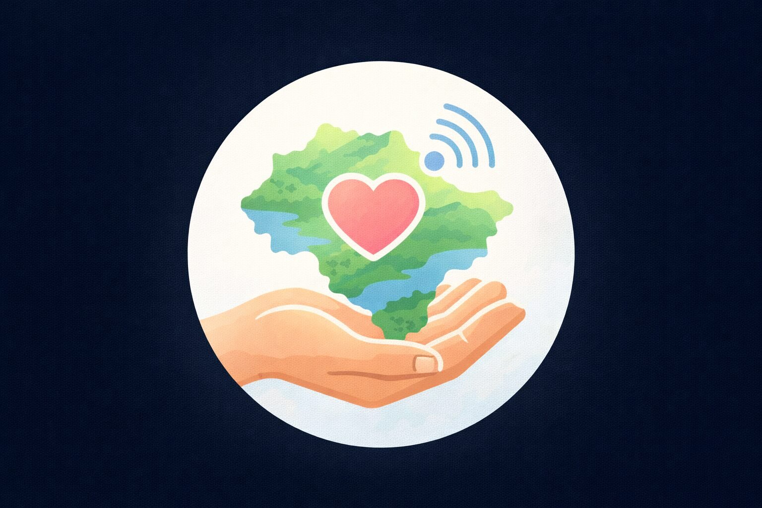 Símbolo do Núcleo Saúde em Piatã e região